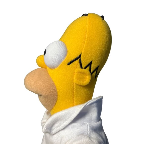 Homer Simpson Doll 2000 Playmates Figure Plush Character - Picture 4 of 7